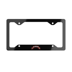 Metal License Plate Frame Ranger Tab Emblem