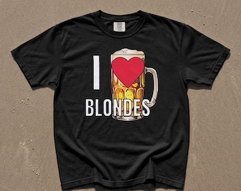 Ik hou van blondines T-shirt