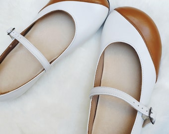 Leather Ballet Flats for Wide Feet – Elegant & Comfortable Women’s Shoes