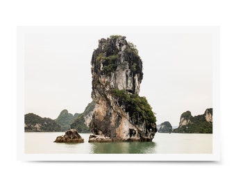 Landscape Photography, Fine Art Print, Ha Long Bay, Travel Photography, Vietnam Print, Wall Decor, Wall Art, Home Decor, Neutral Home Decor