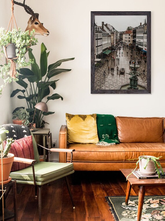 Large Wall Art Urban Decor Travel Decor Copenhagen Neutral Etsy