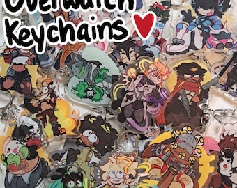 Overwatch Acrylic Keychains