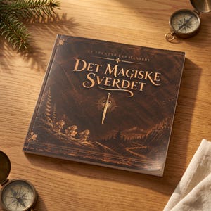 Det Magiske Sverdet – Norsk Eventyrbok for Barn 6–9 År (Høytlesning & Gave)