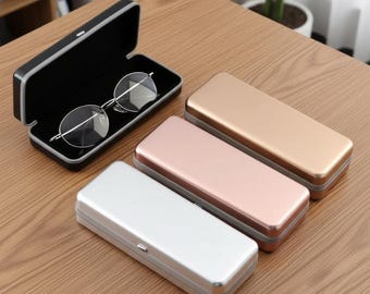 Antique German Silver Eyeglasses Spectacle Case Art Nouveau Floral