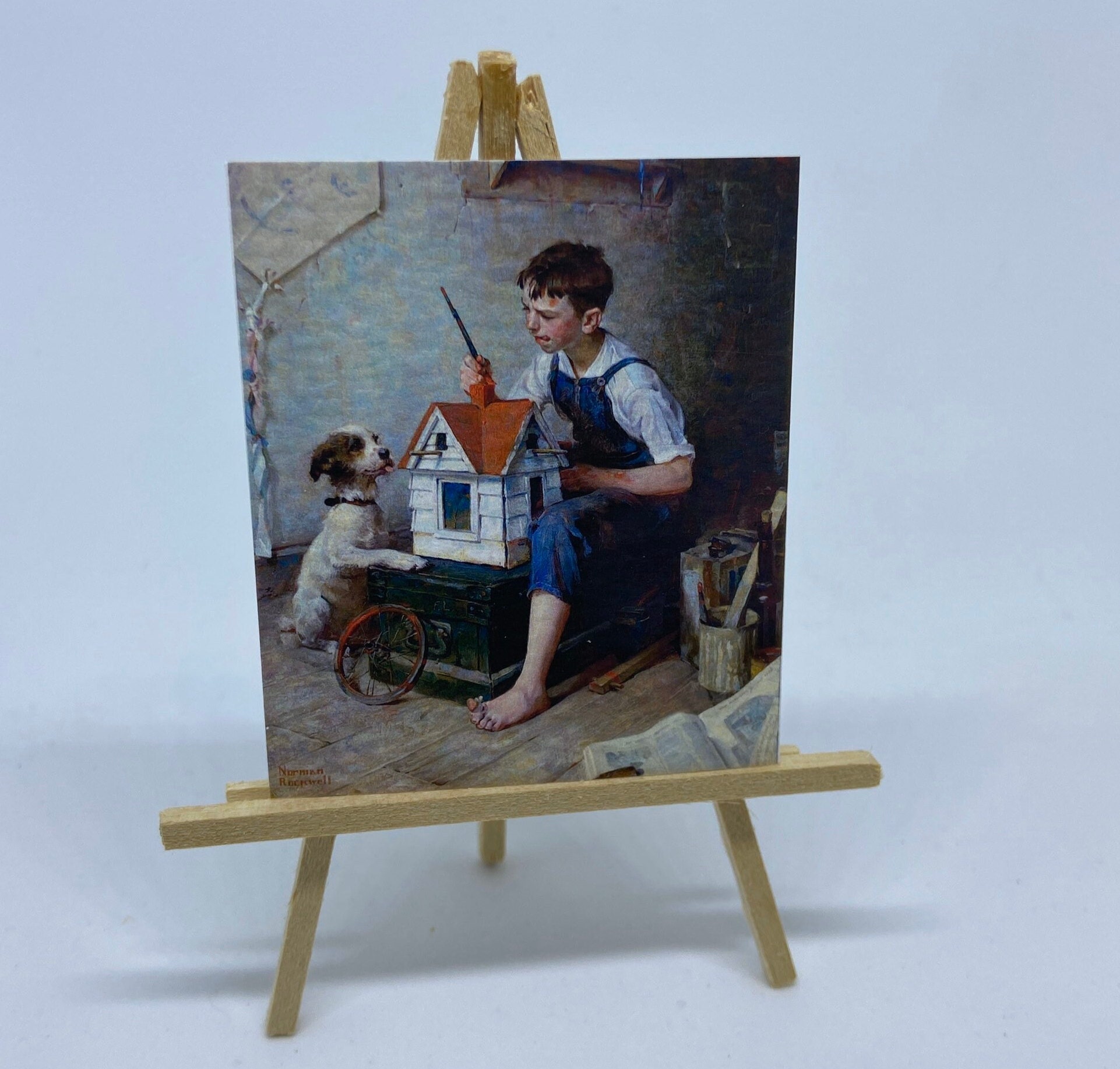 Norman rockwell dog - Etsy 日本