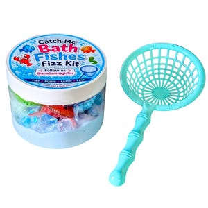 Kit de efervescencia con forma de peces de baño "Catch Me"