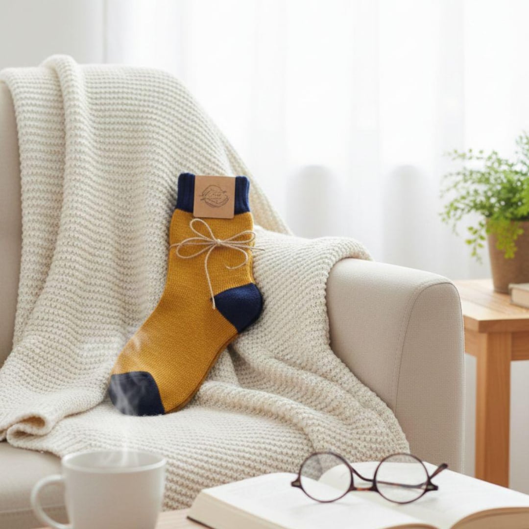 Crochet Colorblock Crew Sock PDF Pattern Adult Beginner Intermediate - Etsy
