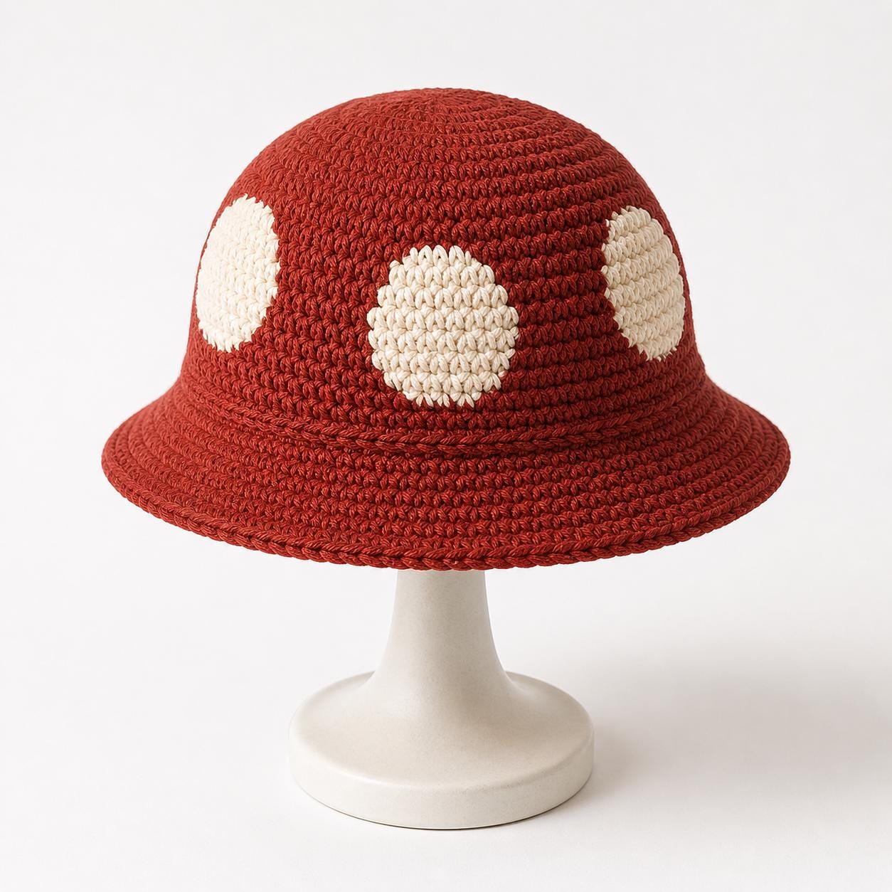 26 Mushroom Hat Crochet Patterns for Cottagecore, Fantasy, and Everyday Wear 16 Crochet Mushroom Bucket Hat