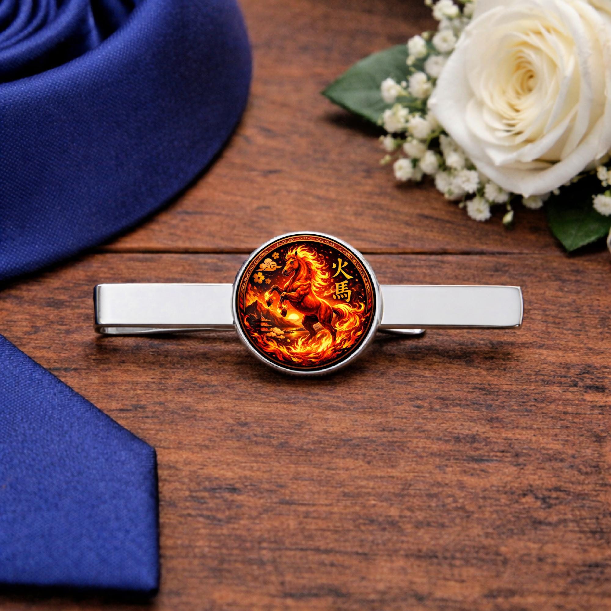 ぴ*ろ様 CTHY HIGH-END JEWELRY CLIP Chinese Tie Clip - Etsy