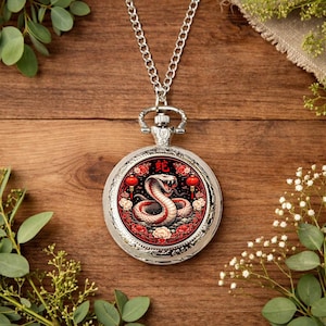 Fickur med orm i kinesiskt zodiak • Gåva med ormens år • Smycken med ormstjärntecken • Gåva med kinesiskt nyår • Gåva med horoskop • Lyckoorm