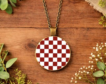 Westmeath County Colours Necklace • Irish County Jewellery • Westmeath Supporter Gift • County Pride Necklace • Personalised Jewellery