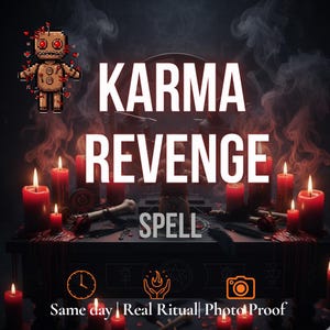 Extreme Revenge Spell – Karma Payback & Make Them Regret  (No Mercy Ritual)