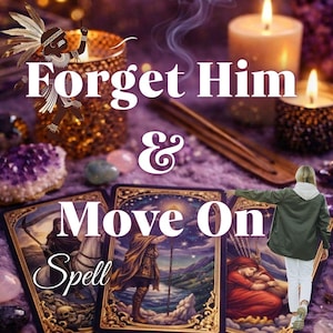 Vergeet hem en ga verder Spell | Doorbreek emotionele gehechtheid | Houd op van iemand te houden | Knip het koord op dezelfde dag door Echt ritueel fotoproef