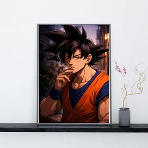 Goku Smoking