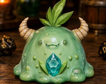 Forest Slime STL — DnD Fantasy Ooze Monster Miniature 3D Print Tabletop RPG