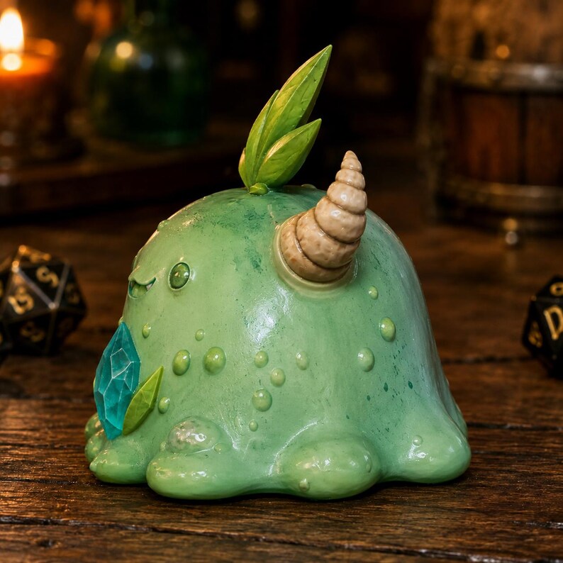 Forest Slime STL — DnD Fantasy Ooze Monster Miniature 3D Print Tabletop RPG image 5