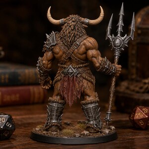 Minotaur Warband Bundle 6 STL — DnD Fantasy Labyrinth Pack Miniaturen 3D Print Bild 10