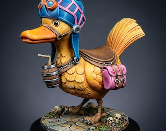 Fichier 3D Karoo (Carue) · Miniature d'anime du MDN — Impression 3D en une pièce | Super canard · Le gardien de Vivi