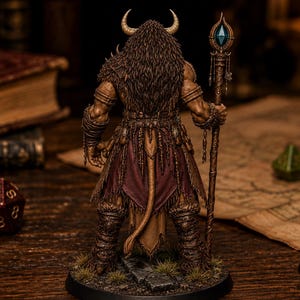 Minotaur Warband Bundle 6 STL — DnD Fantasy Labyrinth Pack Miniaturen 3D Print Bild 5