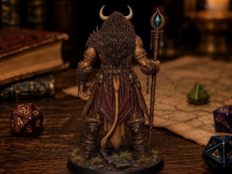 Minotaur Warband Bundle 6 STL — DnD Fantasy Labyrinth Pack Miniaturen 3D Print Bild 5