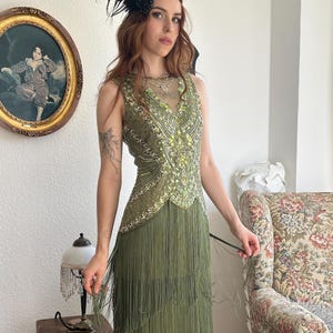 Beaded Flapper Dress
