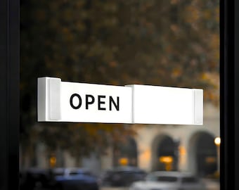 Sliding Open Closed Sign | Made in USA