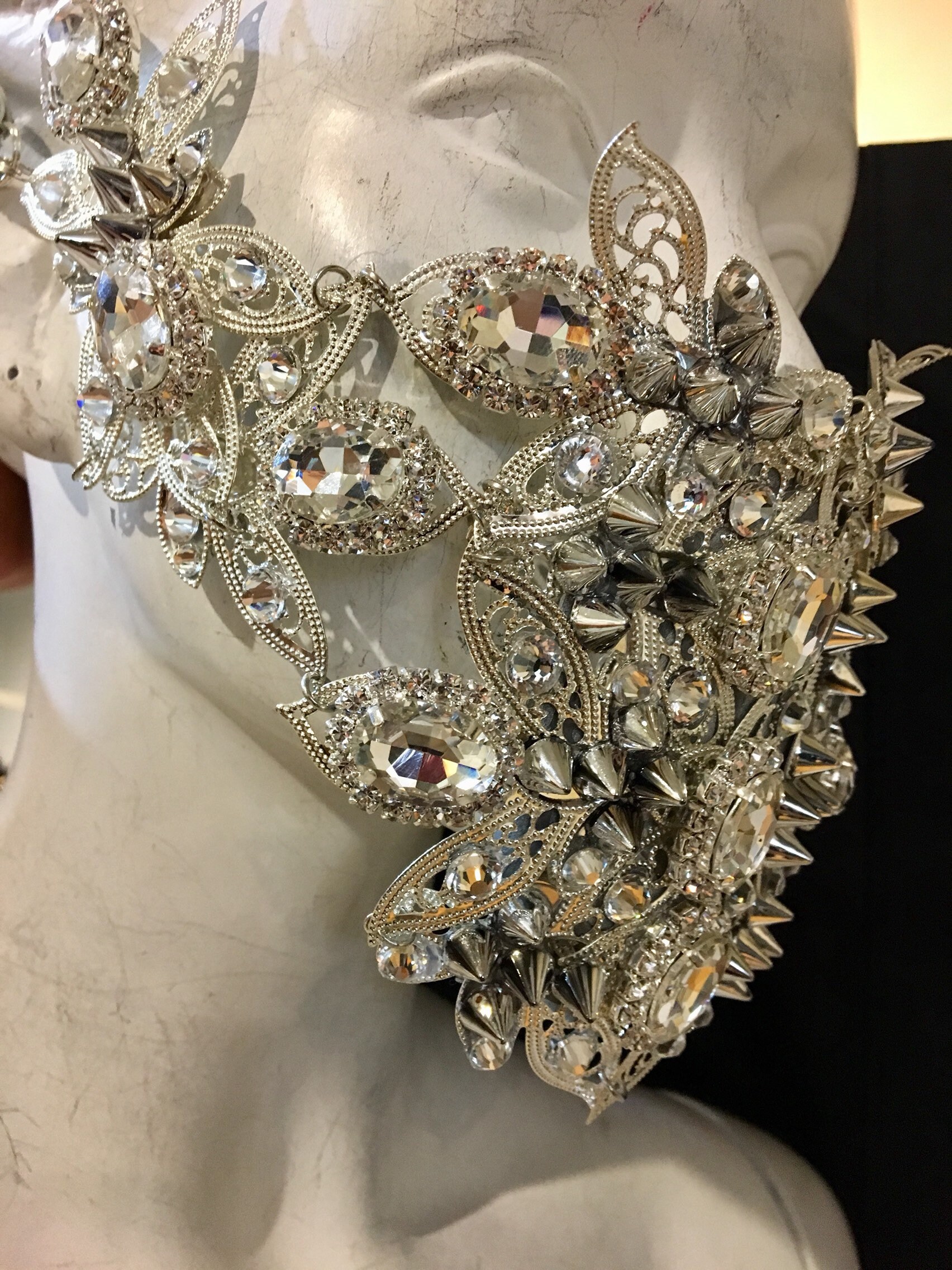 Ice Spiked Mask - Etsy