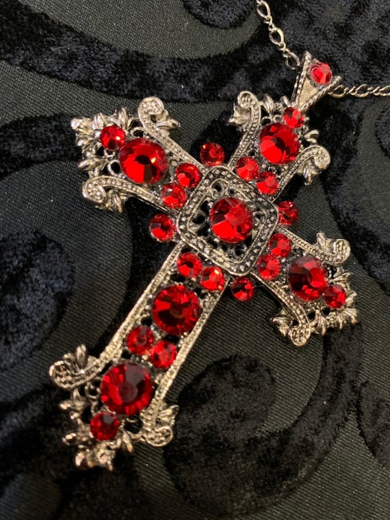 Renaissance cross necklace clearance