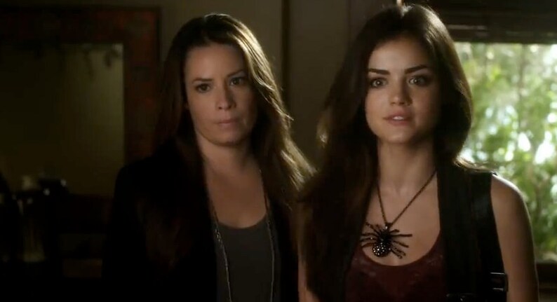 Silver version of my Spider Pendant As seen on Lucy Hale Pretty Little Liars Multi SC Silver plated Spider LG Pendant Necklace 6203PN image 3