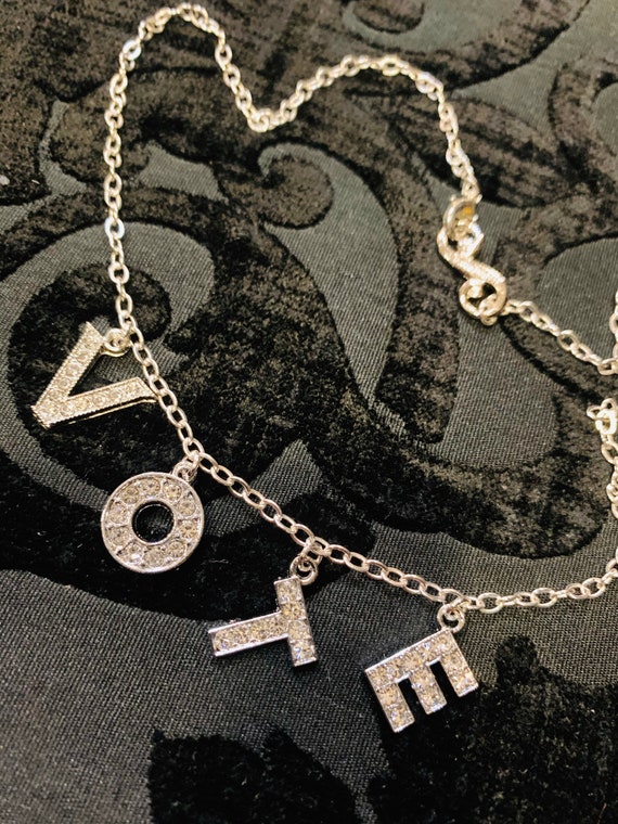 VOTE Necklace Etsy Ireland