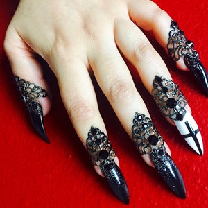 Emily nail tips, set of 5 adjustable rings