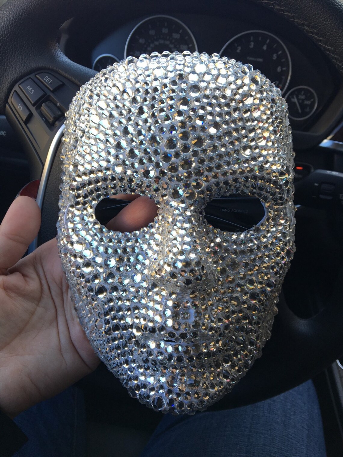 Crystal Mask Etsy