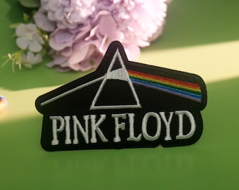 toppa pink floyd, rock, gruppo, toppa musicale, toppa stirabile, toppa ricamata, toppa per giacca, applicazione