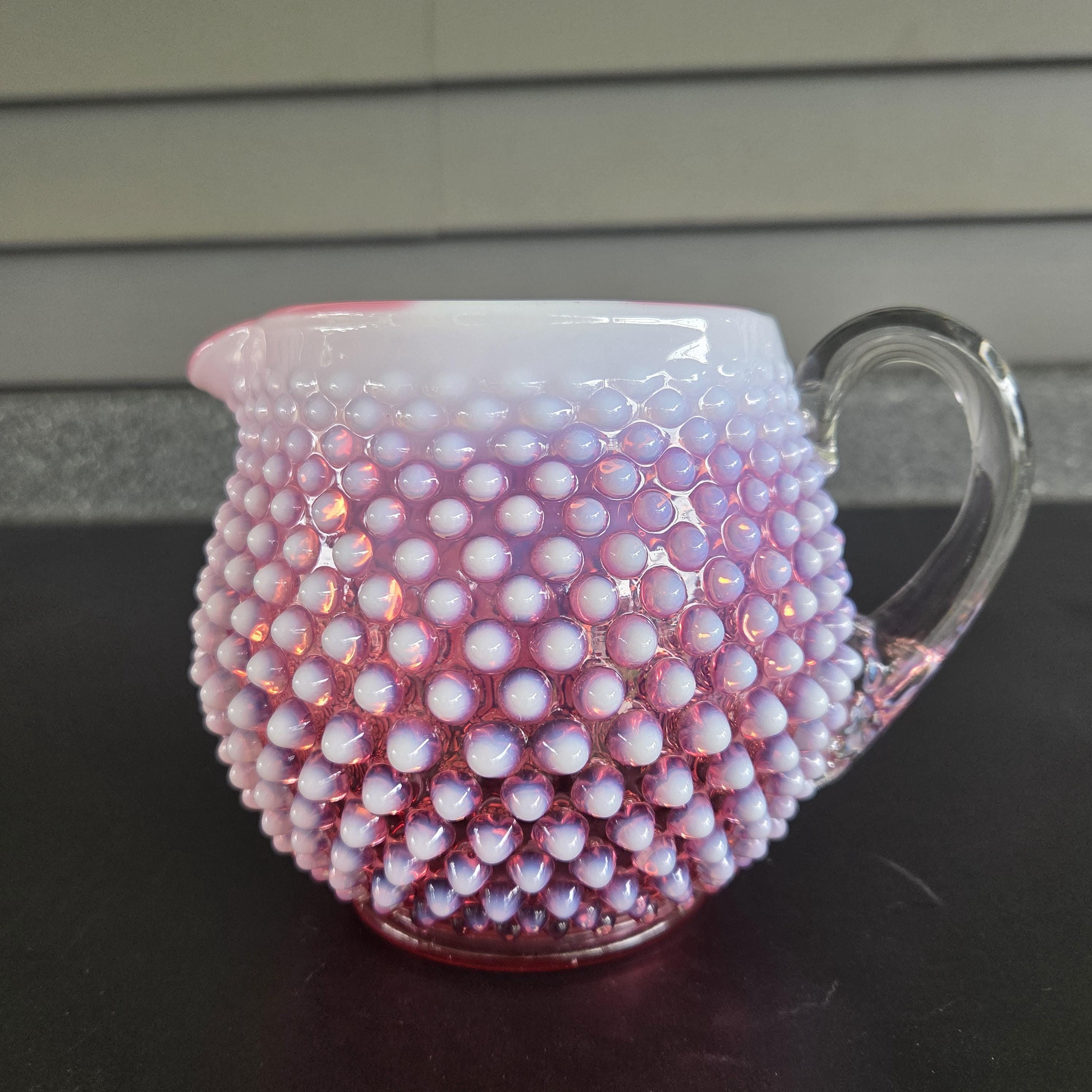 Fenton Cranberry Vase - Etsy