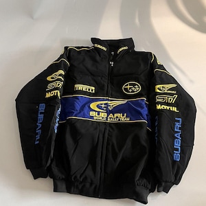 Subaru World Rally Team Jacket - Etsy