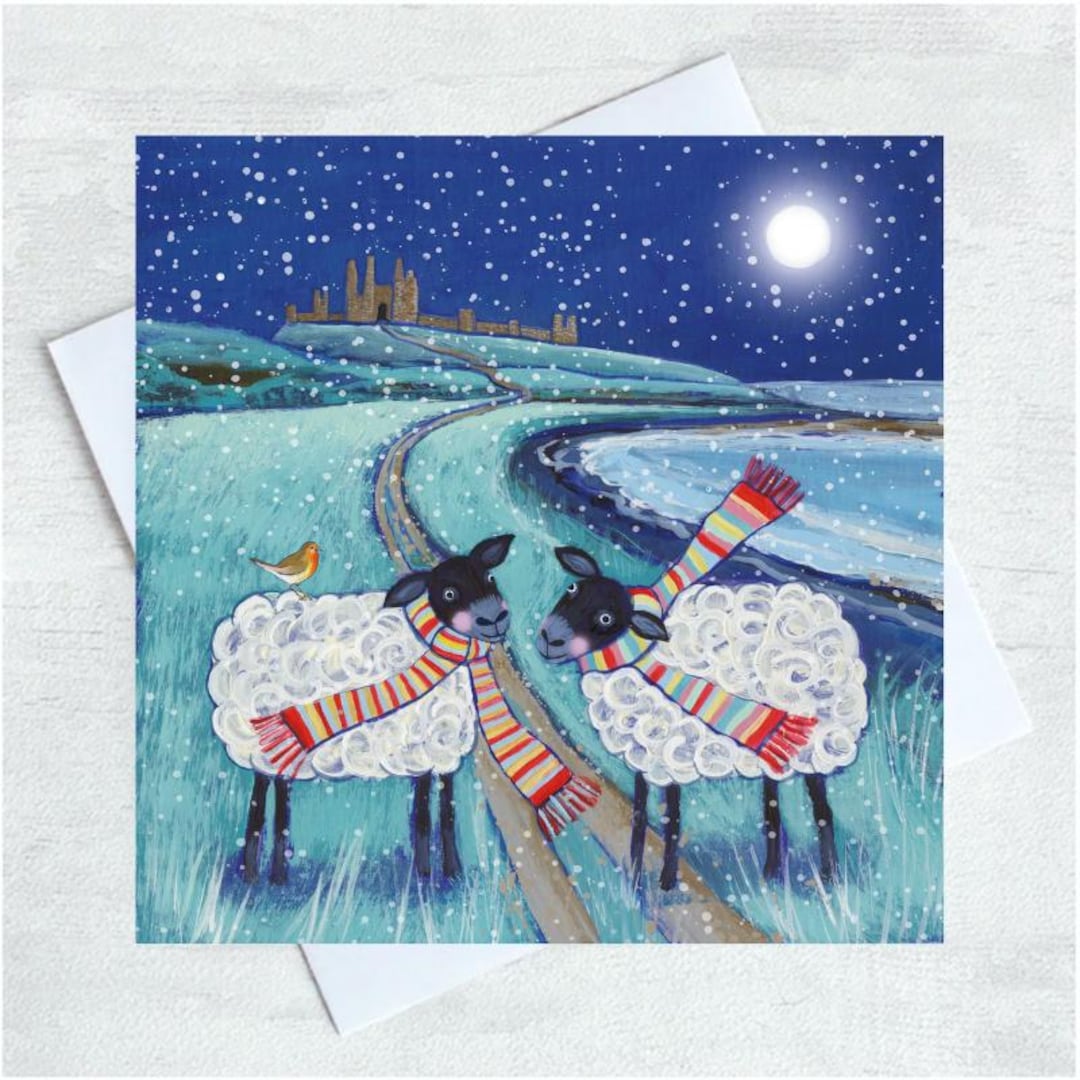 Wnter Wooles // Sheep N Chrstmas Jumpers Greetngs Card - Etsy