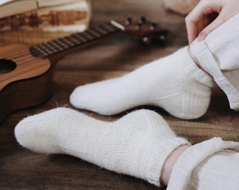 Ankle Socks Knitting Pattern, Beginner Knit Socks Pattern for Women, Basic Knit Ankle Socks Top-Down Knitting Pattern, Video Tutorials