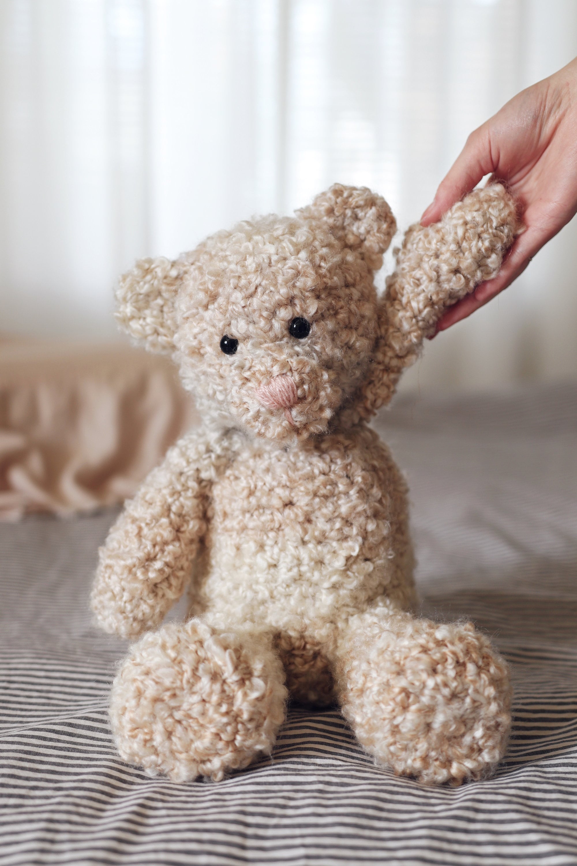 Crochet Kit - Fleece Teddy and Bunny – Lion Brand Yarn