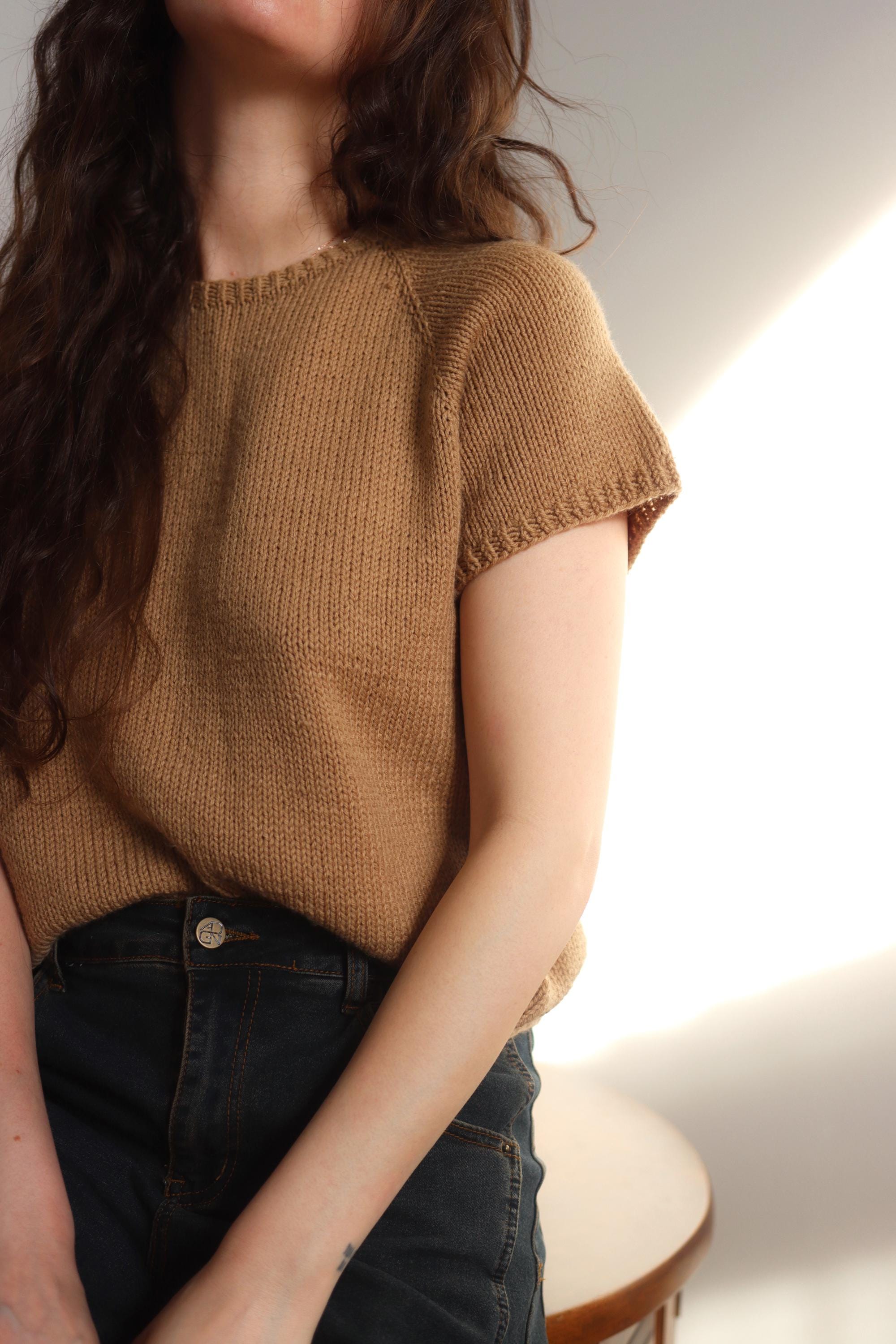 Top a costine con scollo a barca - Crema - DONNA | H&M IT