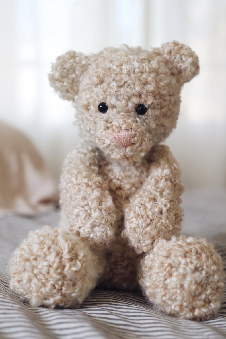 CROCHET PATTERN Classic Teddy Bear Crochet Amigurumi Easy | Etsy