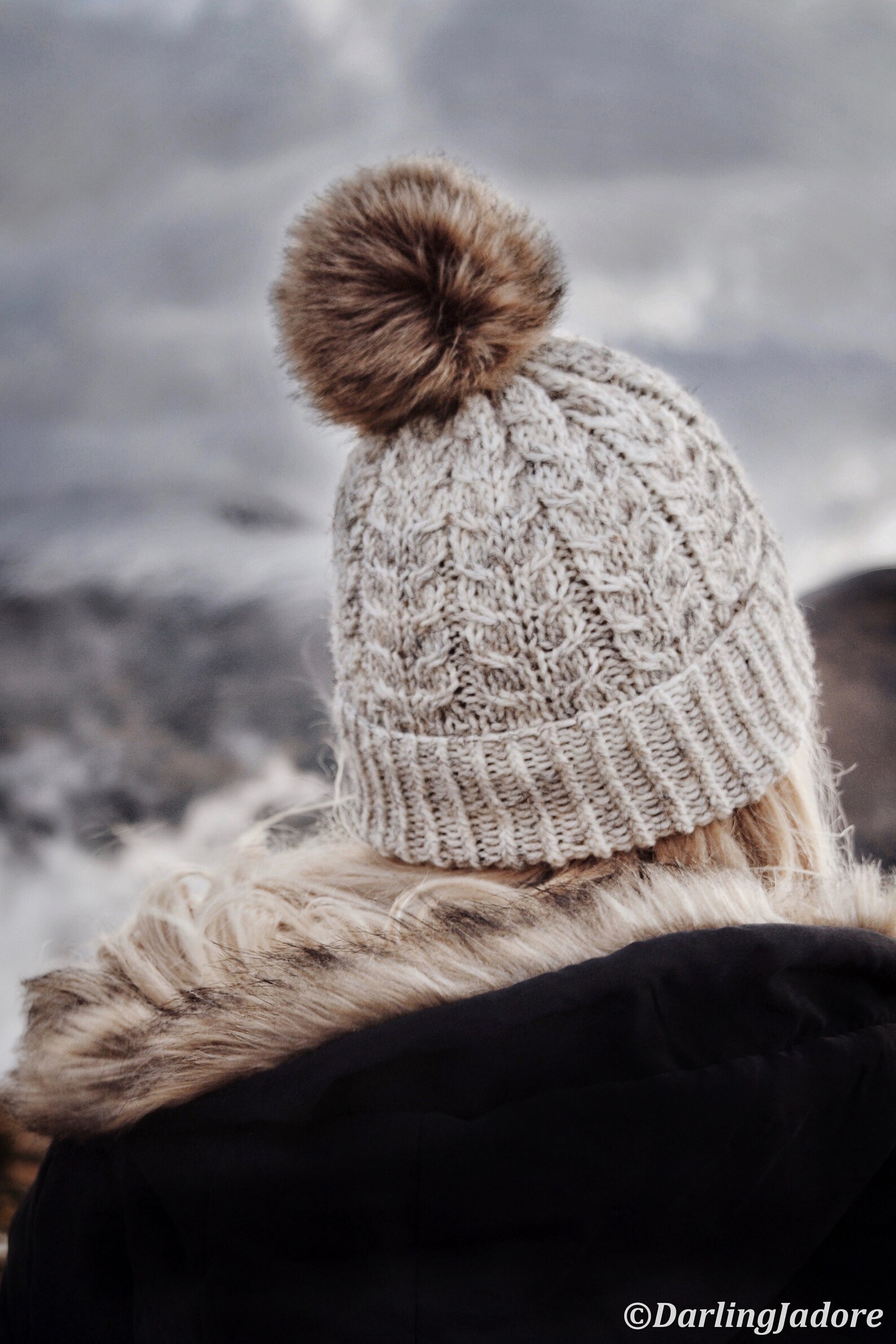 KNITTING PATTERN Cable Knit Beanie Slouchy Hat Cable Knit | Etsy