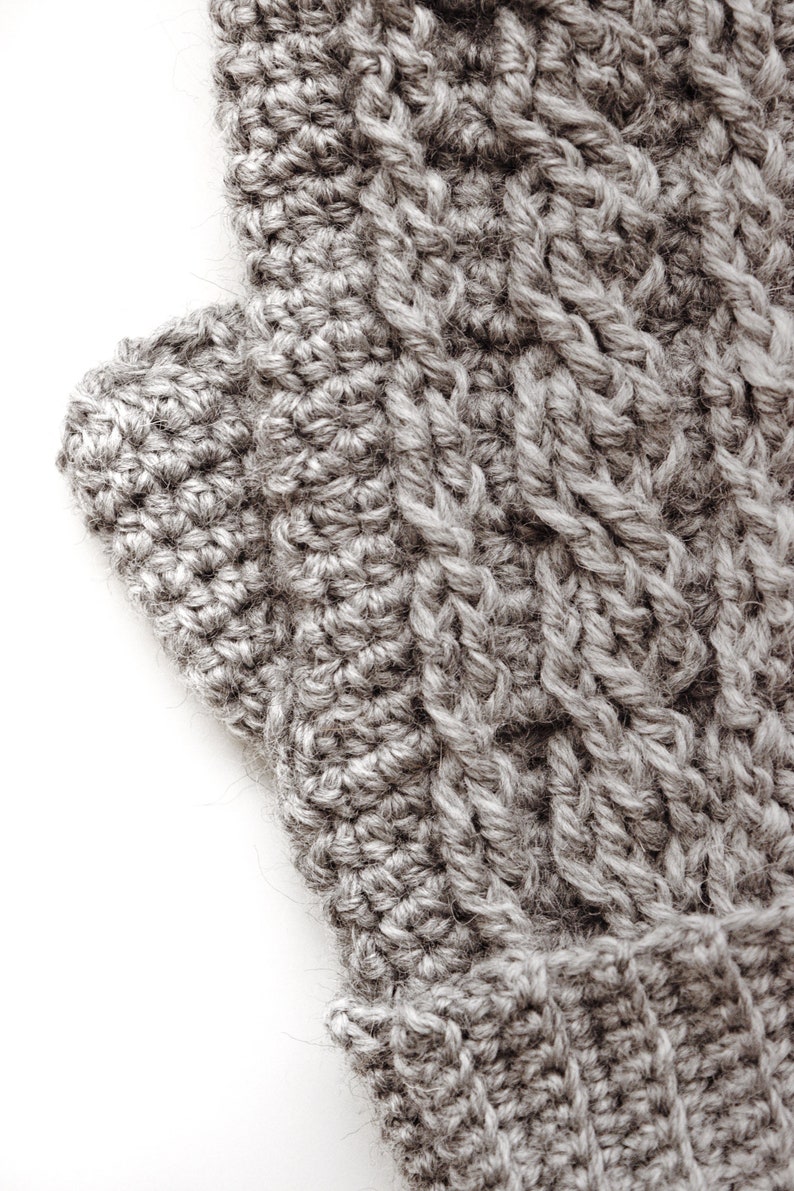 CROCHET PATTERN Cable Mittens Cable Crochet Mittens Crochet | Etsy