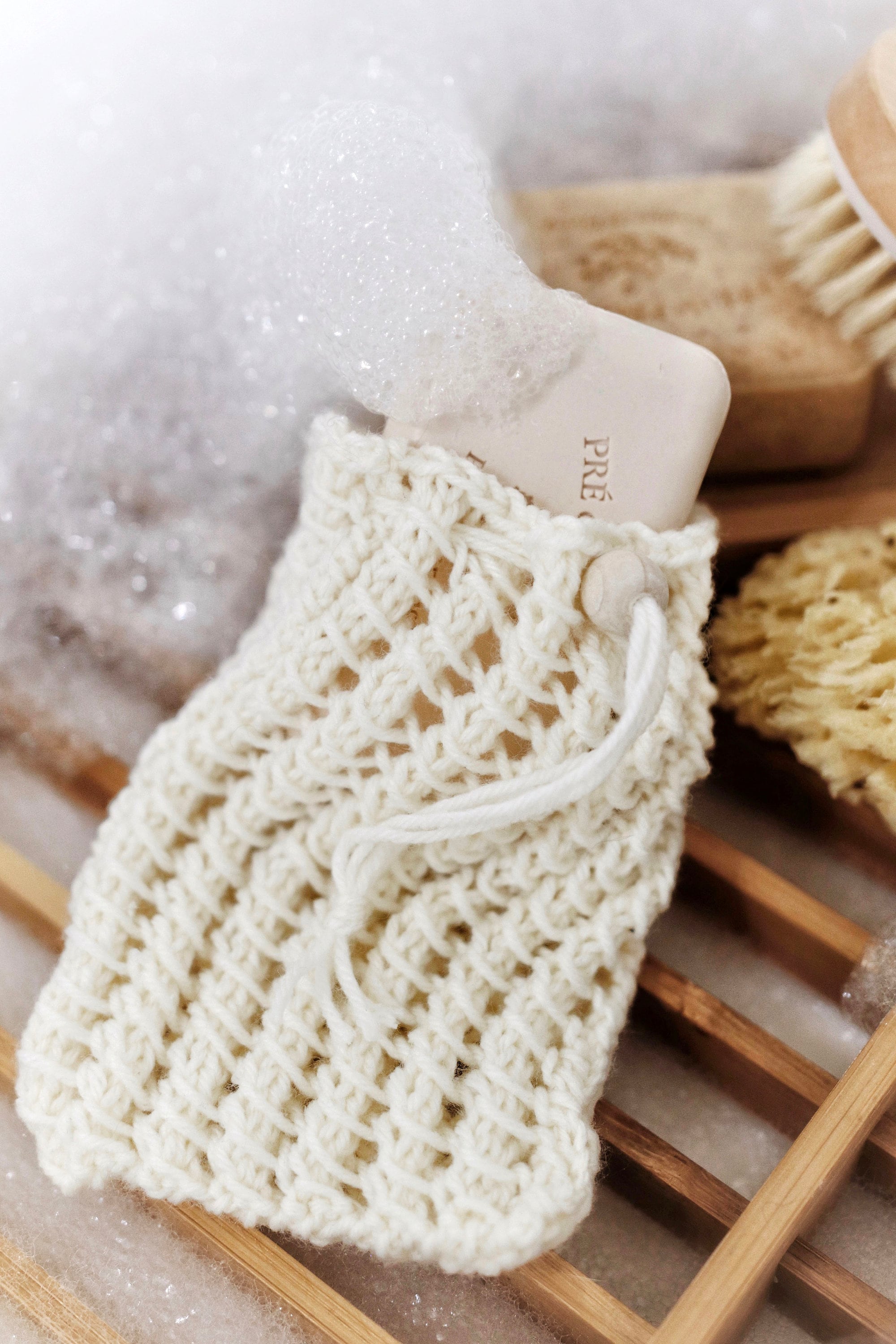 KNITTING PATTERN Soap Saver Knit Pattern Easy Soap Bag Etsy