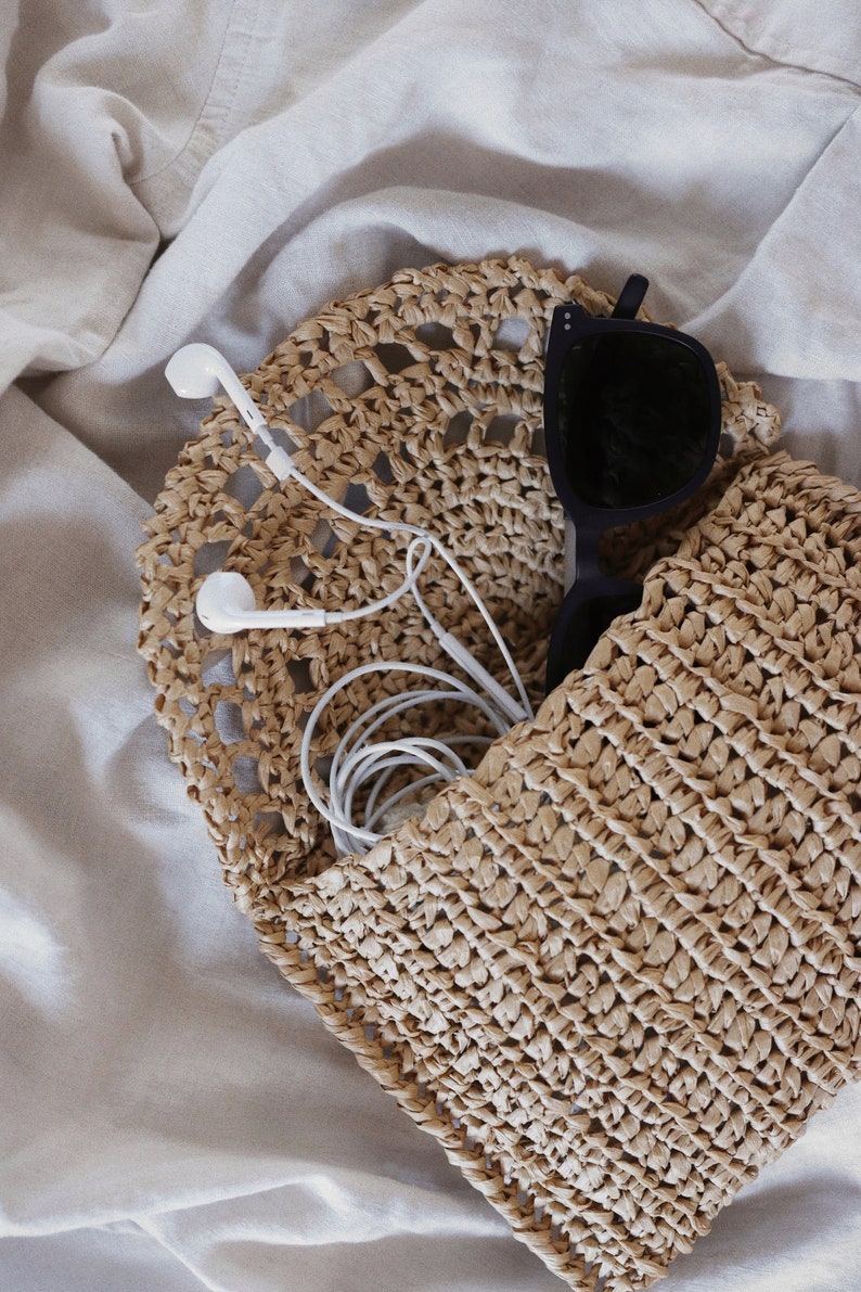 CROCHET PATTERN Clutch Crochet Pattern Raffia Clutch Purse Etsy