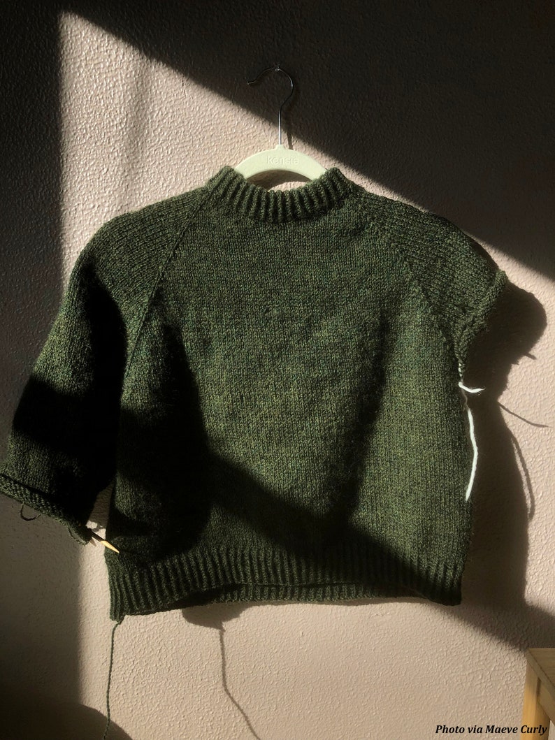 KNITTING PATTERN Cozy Sweater Knitting Pattern Chunky Knit | Etsy