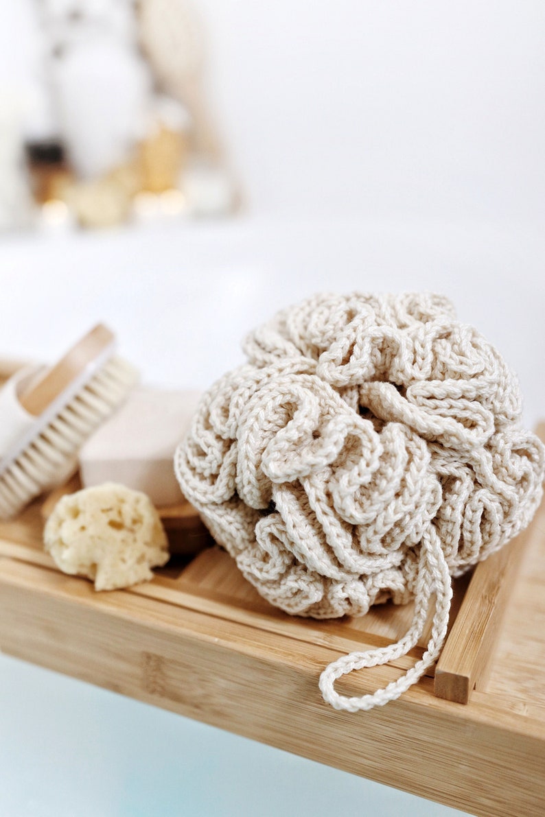 Crochet Loofah Crochet Pattern, Easy Crochet Loofah Sponge, Beginner Crochet Loofah, Crocheted Bath Spa Loofah Eco Crochet Easy Crochet