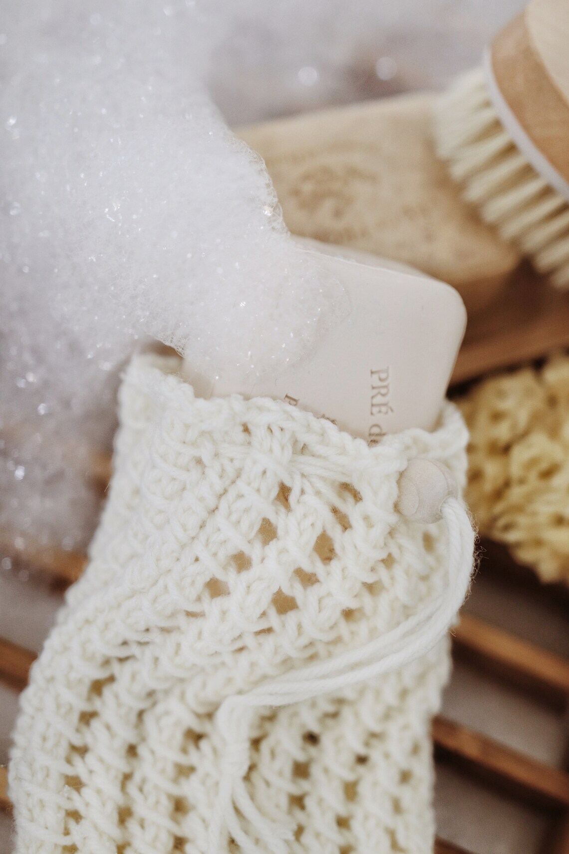 KNITTING PATTERN Soap Saver Bag Knit Pattern Easy Soap Bag Etsy