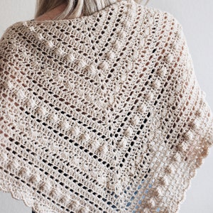 CROCHET PATTERN Lace Shawl Crochet Pattern Triangle Scarf | Etsy