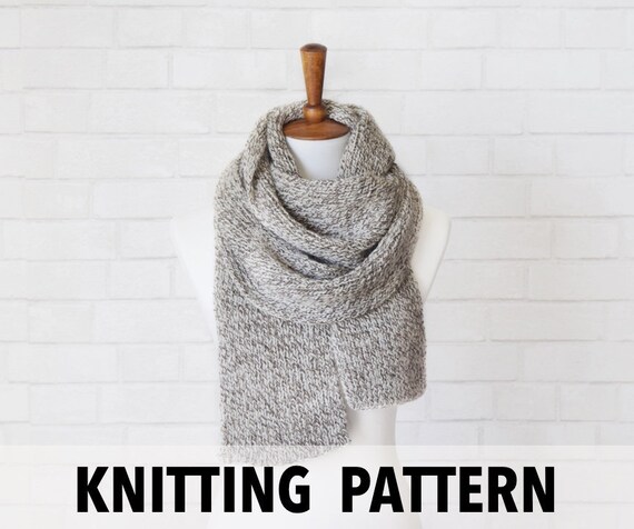 Knitting Pattern Long Fashion Scarf Easy Knit Pattern Pdf Beginner Knitting Pattern Scarf Long Knit Scarf Pattern Knitting Download Knitting Pattern Long Fashion Scarf Easy Knit Pattern Pdf Beginner Knitting Pattern Scarf Long Knit Scarf Pattern Knitting Download