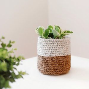 CROCHET PATTERN ⨯ Basket Crochet Pattern, Storage Basket Crochet Pattern ⨯ Easy Crochet Pattern, Beginner Crochet ⨯ Crochet Basket Pattern